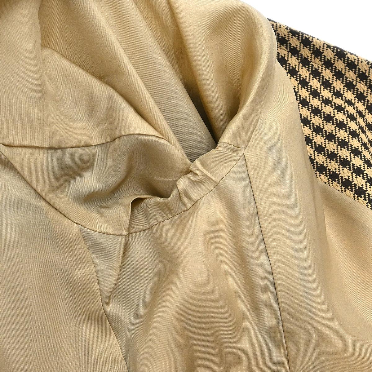 Yves Saint Laurent Setup Suit Jacket Skirt Brown #36 - Image 6