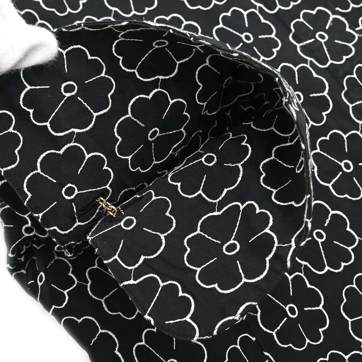 Chanel 2004 Blouse Shirt Black #44 - Image 5