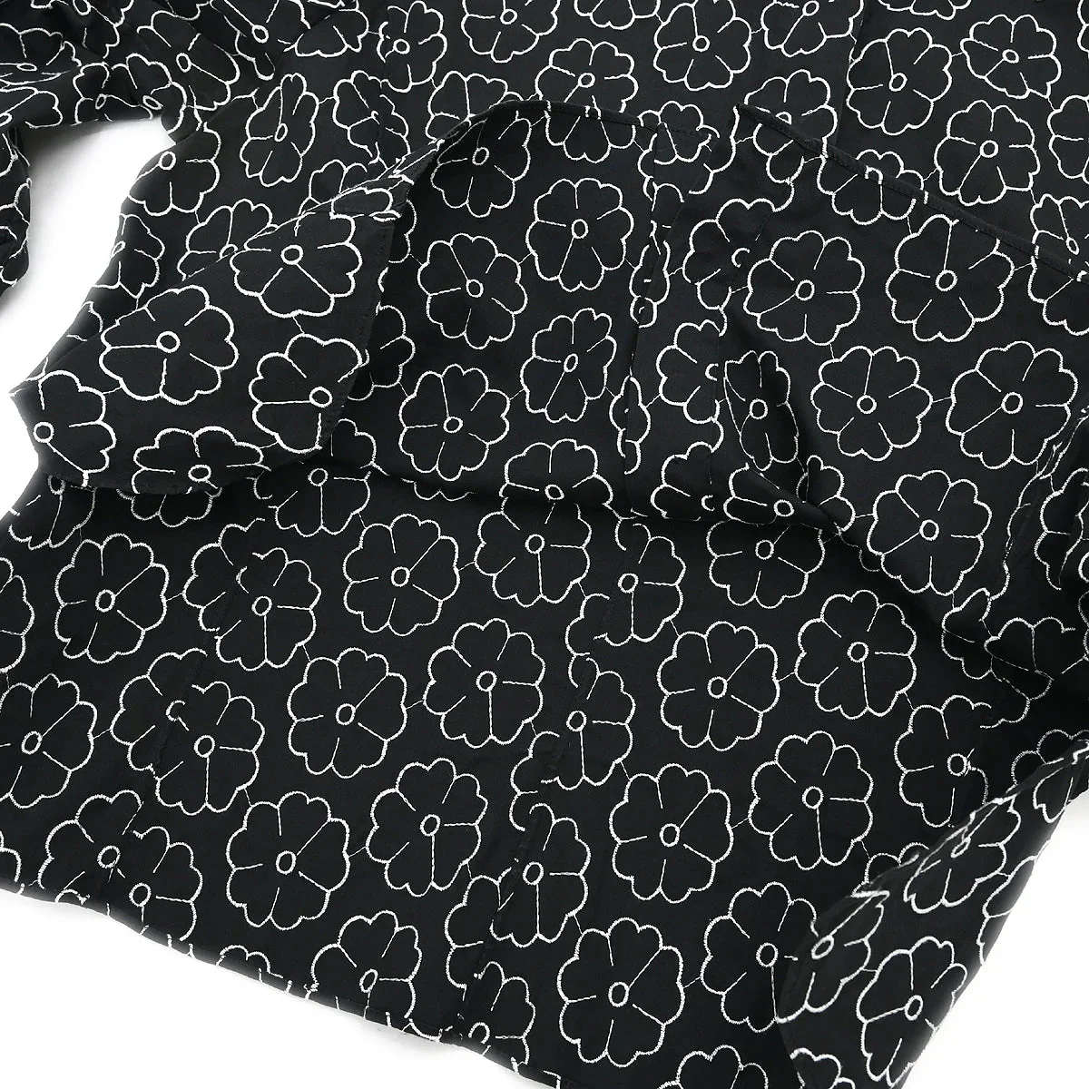 Chanel 2004 Blouse Shirt Black #44 - Image 6