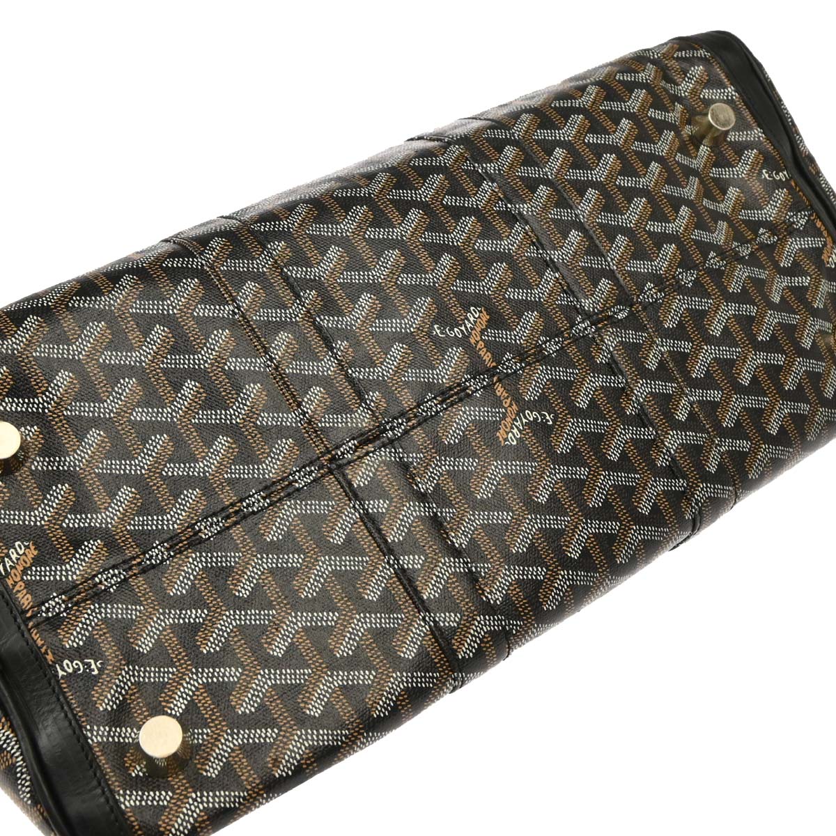 Goyard Black Croisiere 40 Handbag - Image 4