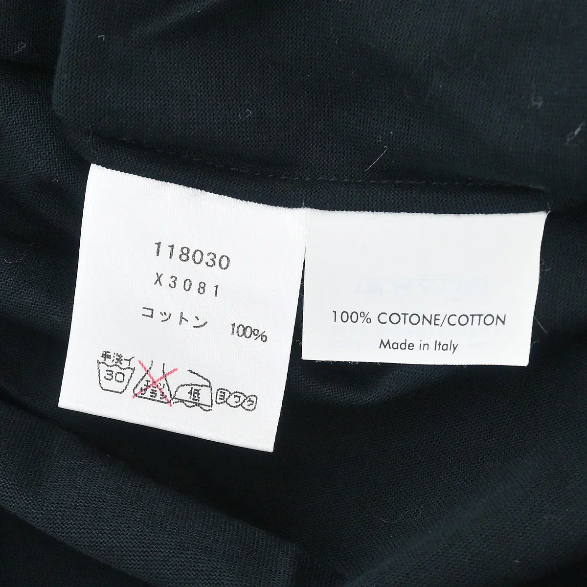 Yves Saint Laurent T-shirt Top Rhinestone Black #S - Image 8