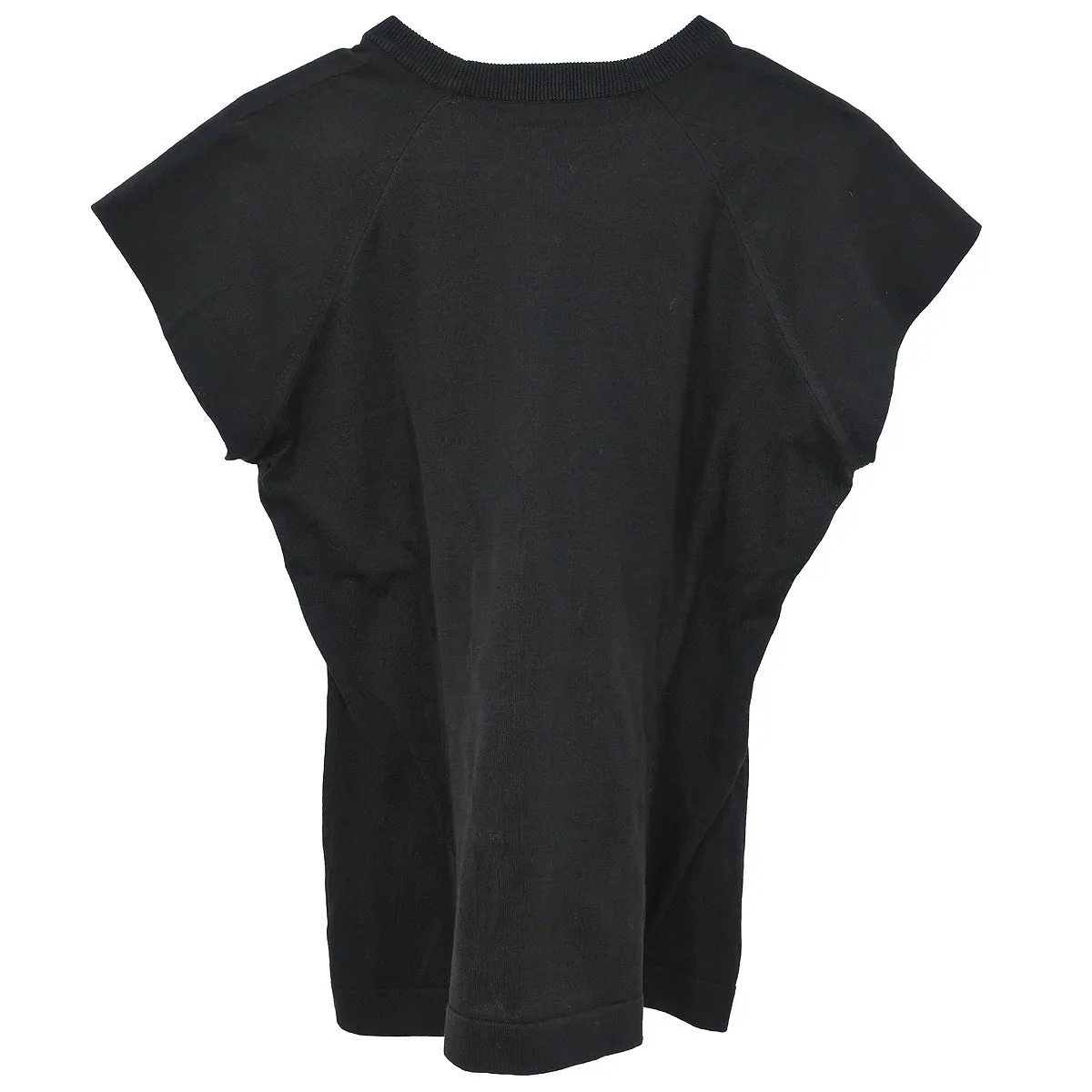 Chanel Short Sleeve T-shirt Top Black #40 - Image 2