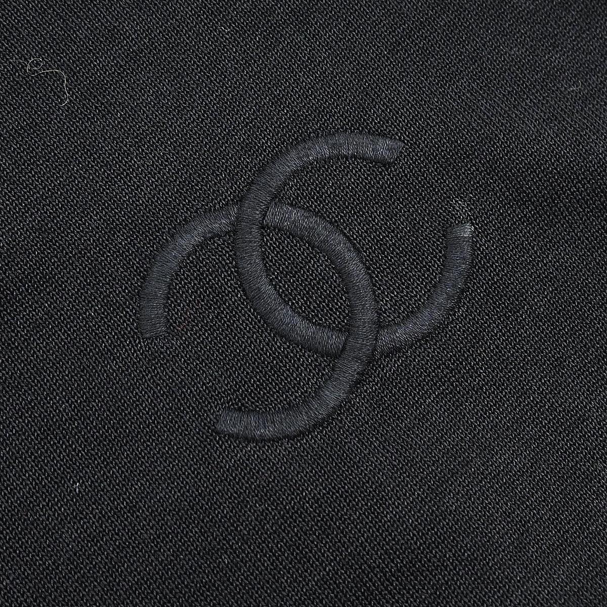 Chanel Short Sleeve T-shirt Top Black #40 - Image 3
