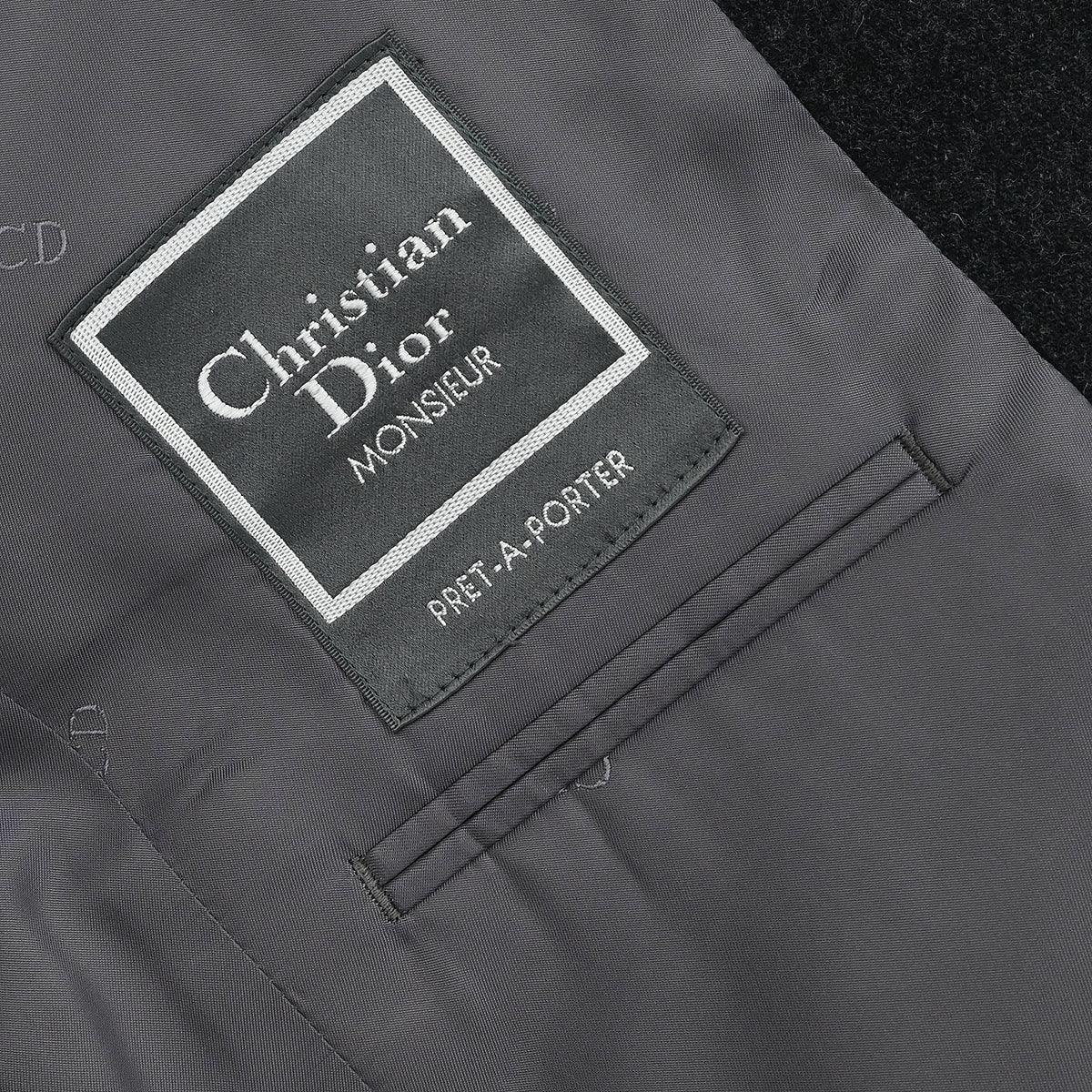 Christian Dior Single Breasted Jacket Gray #35 - Image 7