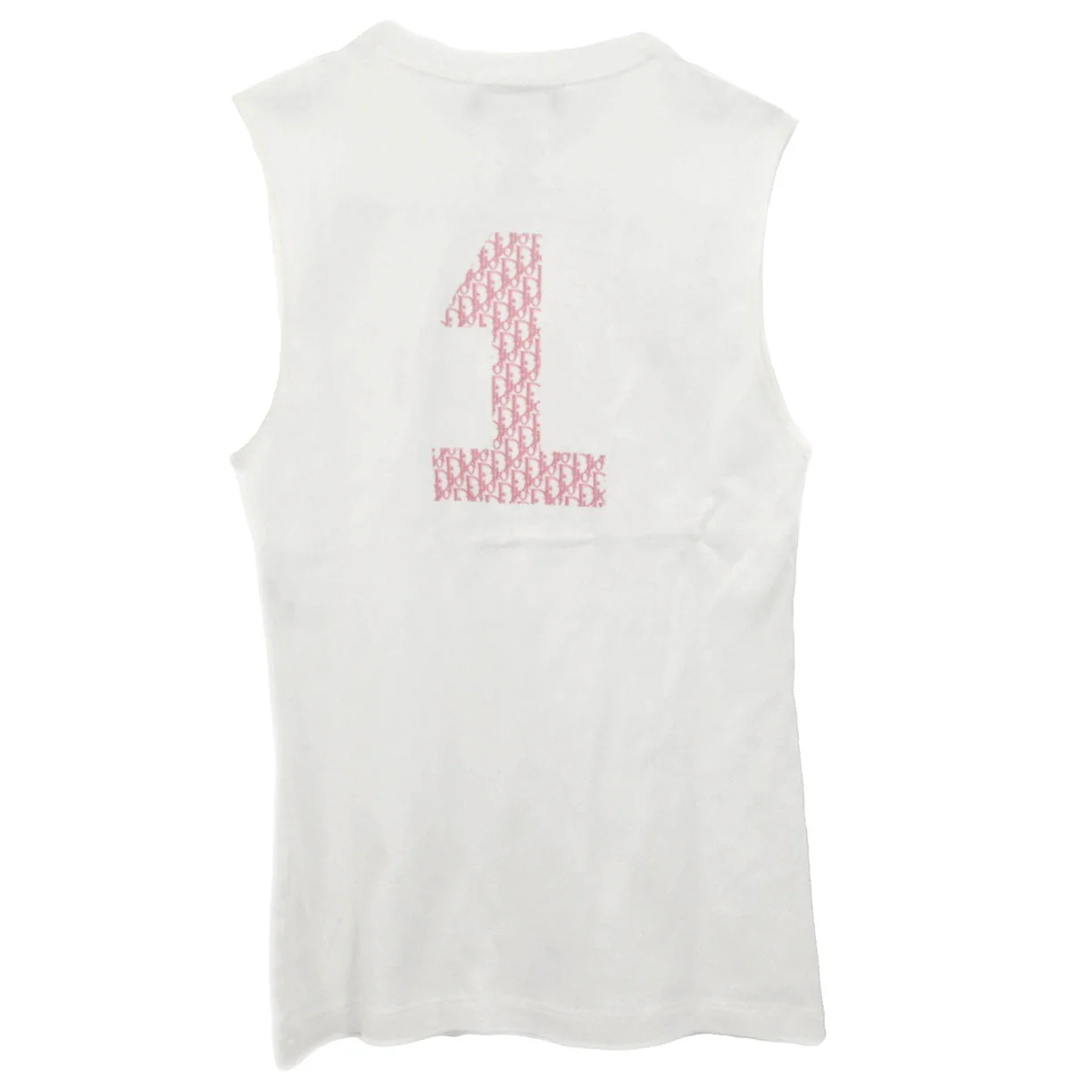 Christian Dior Sleeveless Tank Top White #38 - Image 2