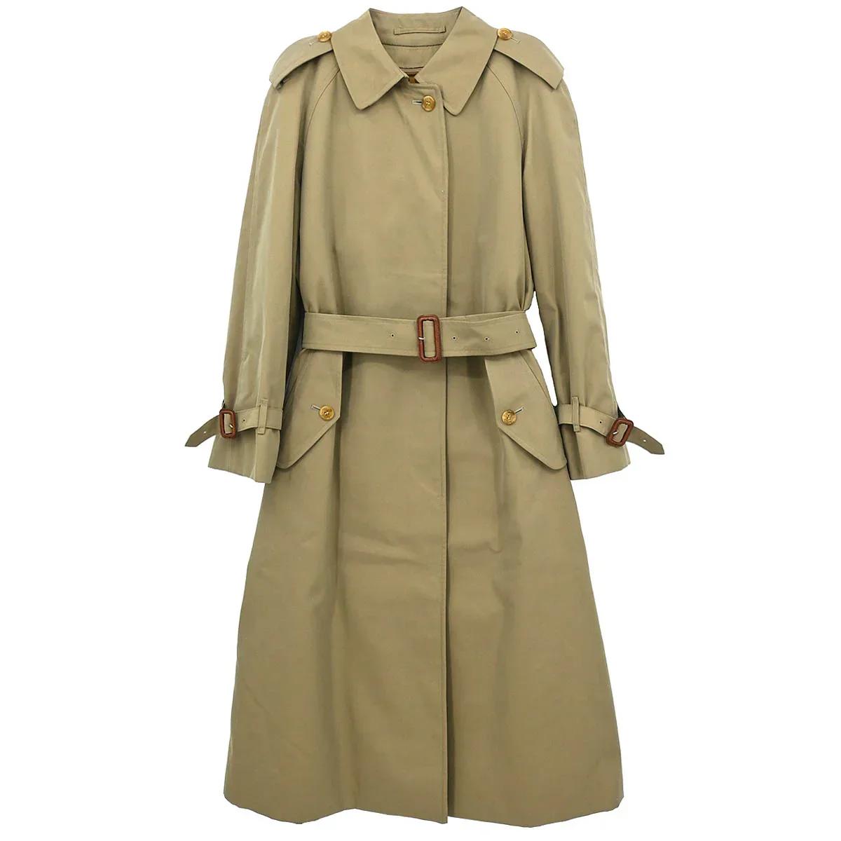 Burberrys Trench Coat Khaki #34-36