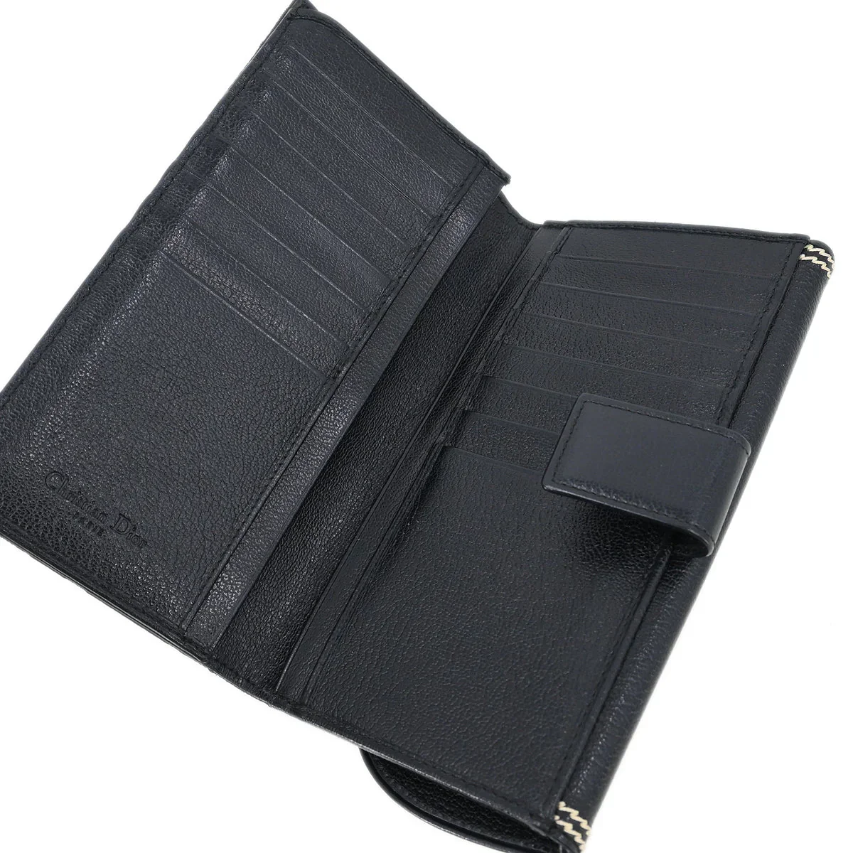 Christian Dior 2005 Black Trotter Wallet - Image 6