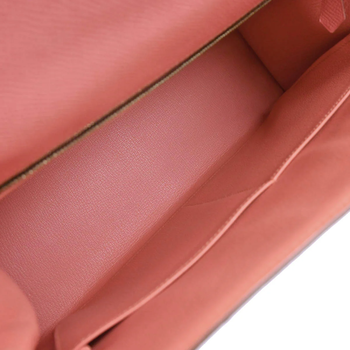 Hermes 2014 Flamingo Epsom Kelly 32 Sellier 2way Shoulder Handbag - Image 9