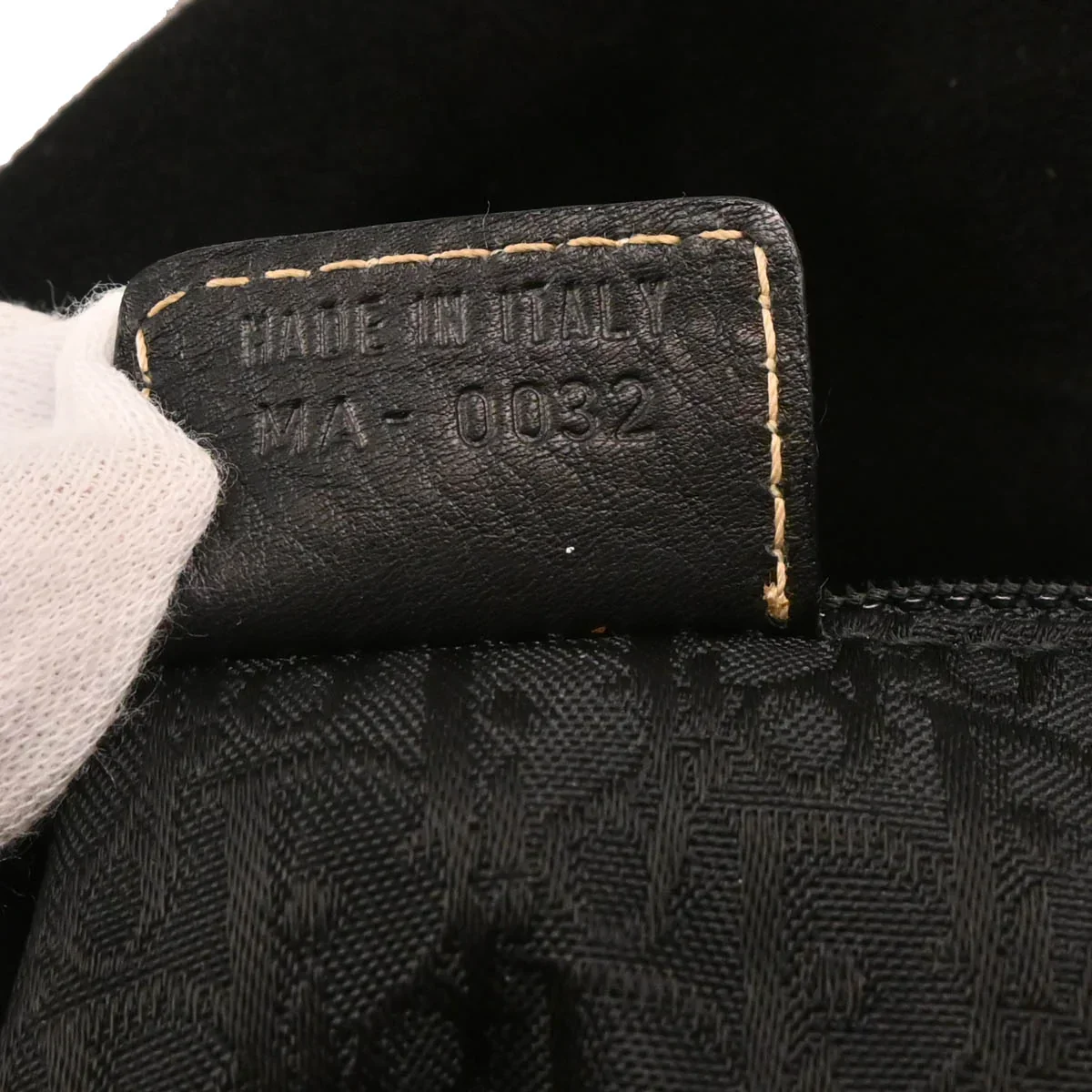 Christian Dior 2002 Black Leather Saddle Shoulder Bag - Image 10