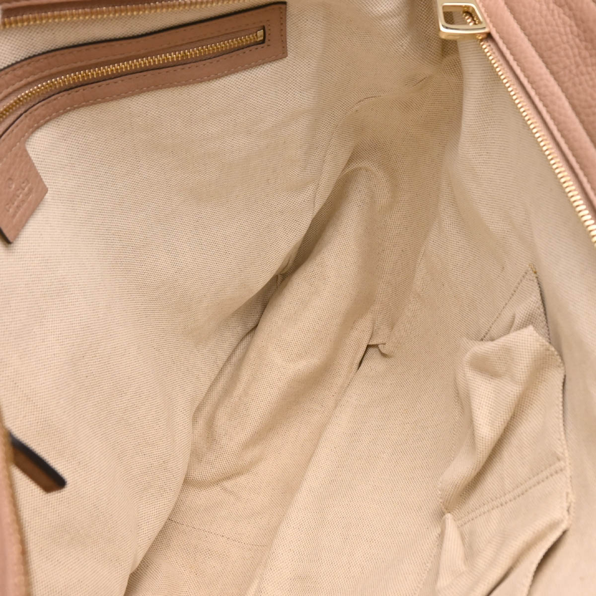 Gucci Pink Leather Tote Handbag - Image 8