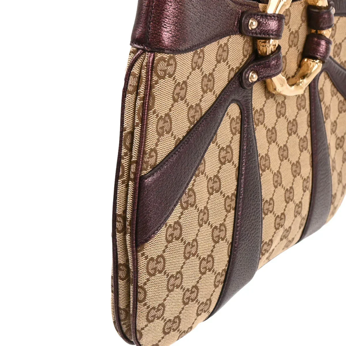 Gucci Beige GG Handbag - Image 3