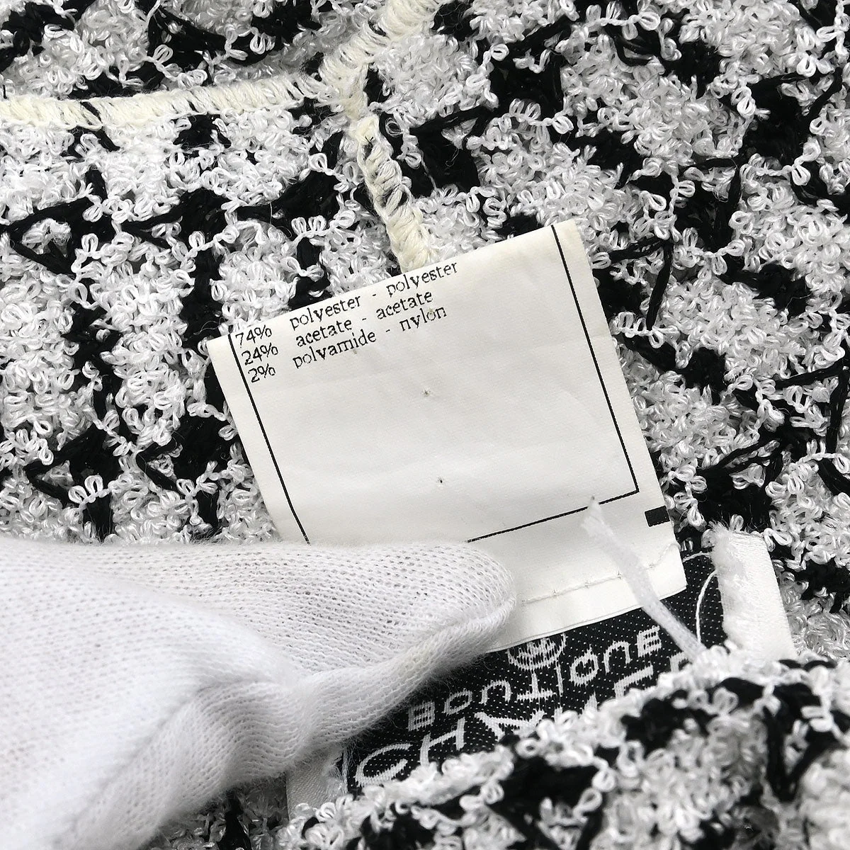 Chanel Short Sleeve Cardigan White #42 - Image 10