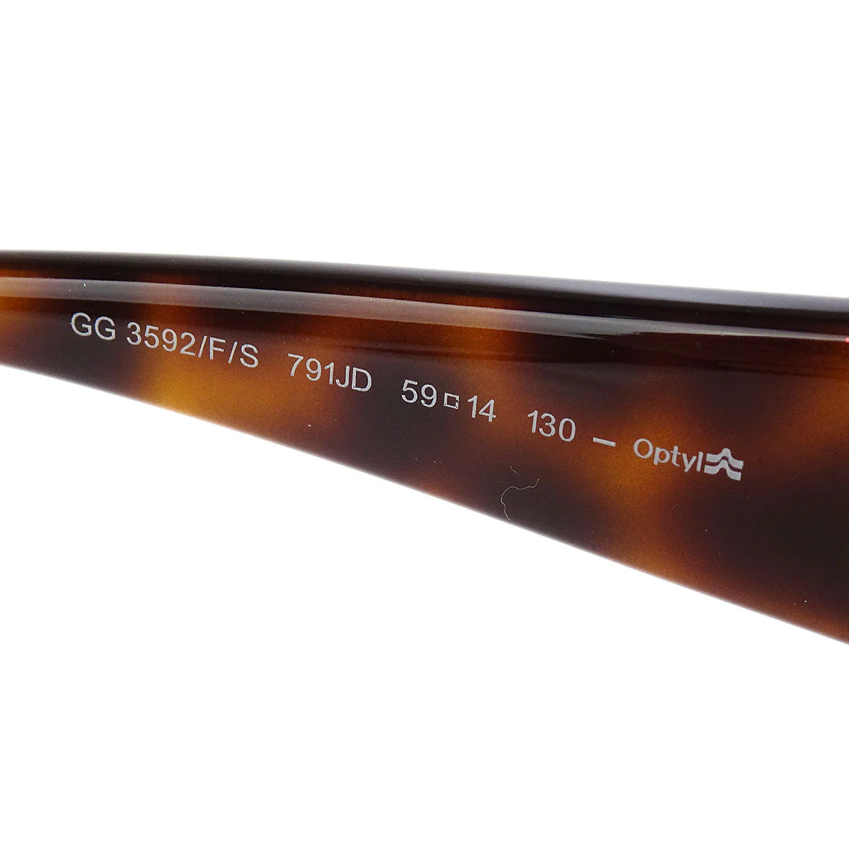 Gucci Sunglasses Eyewear Brown Rhinestone - Image 3