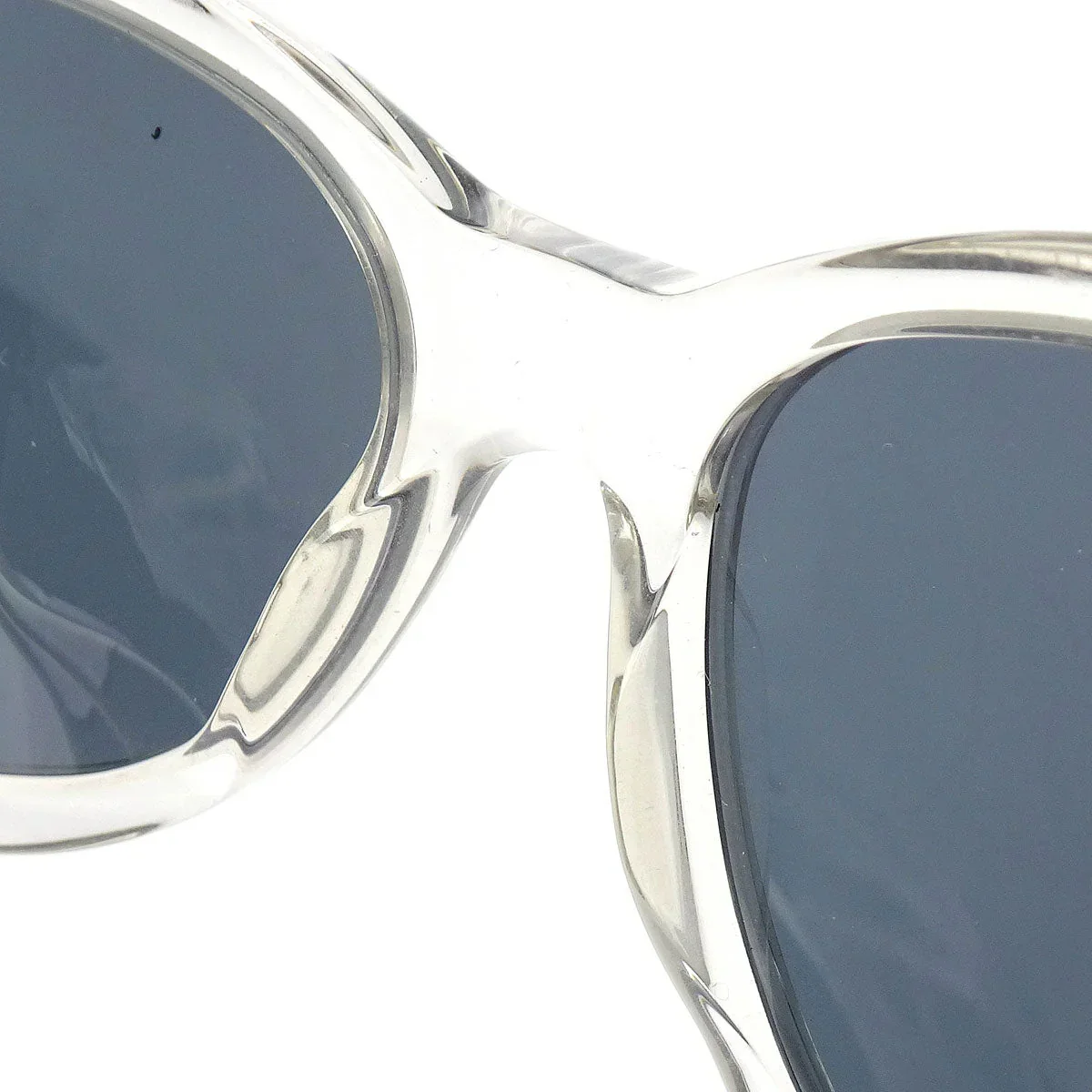 Chanel Sunglasses Eyewear Black Clear Small Good - Image 5