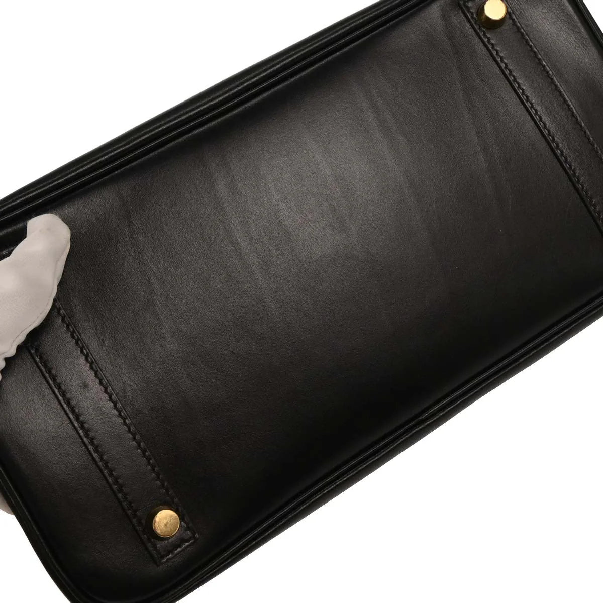 Hermes Black Box Calf Birkin 30 Handbag - Image 4