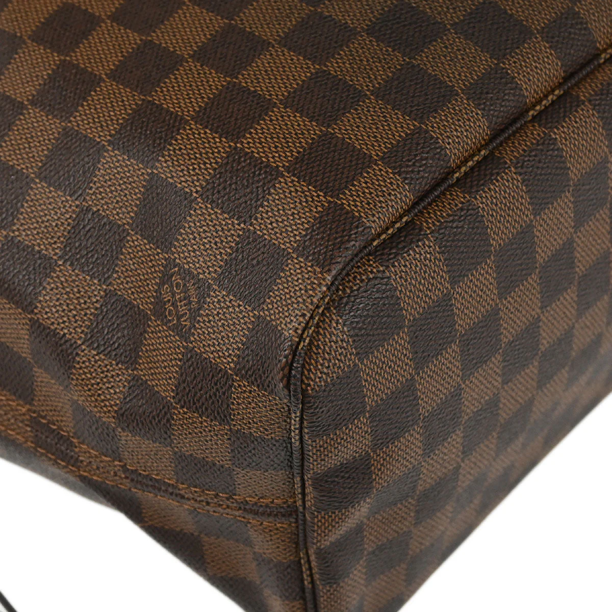 Louis Vuitton 2009 Damier Neverfull MM Shoulder Tote Bag N51105 - Image 4