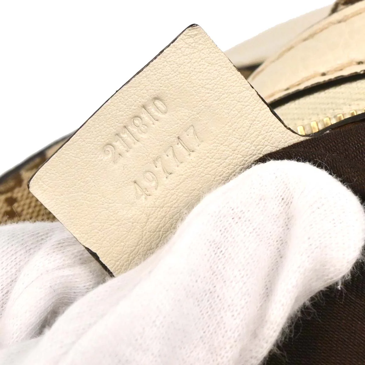 Gucci Beige GG Hobo Handbag - Image 10