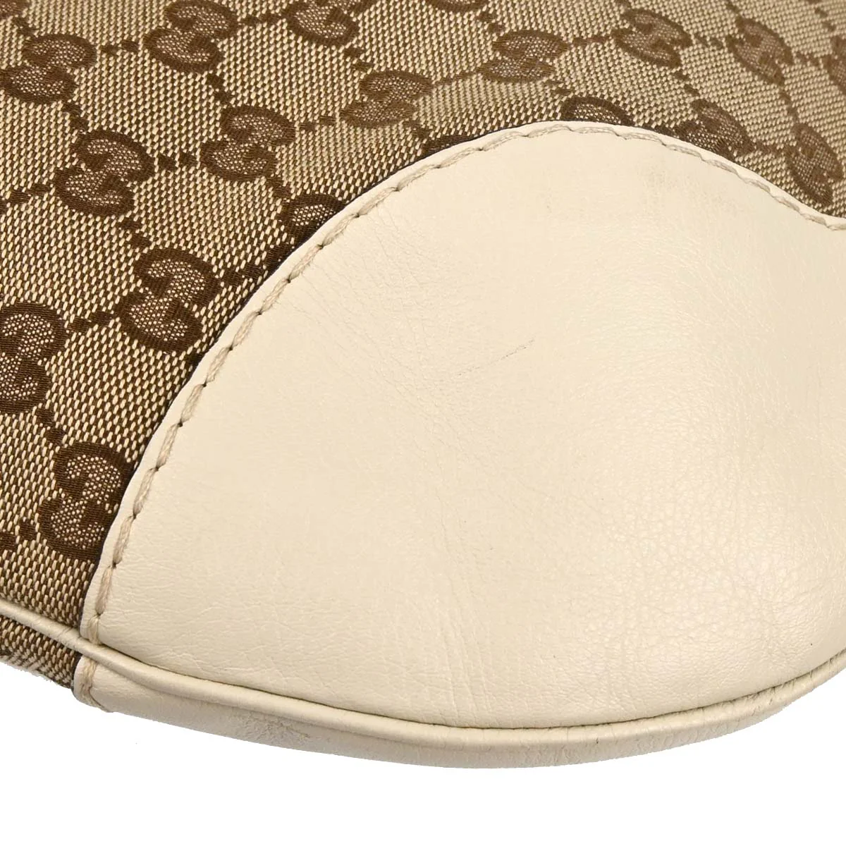 Gucci Beige GG Hobo Handbag - Image 4