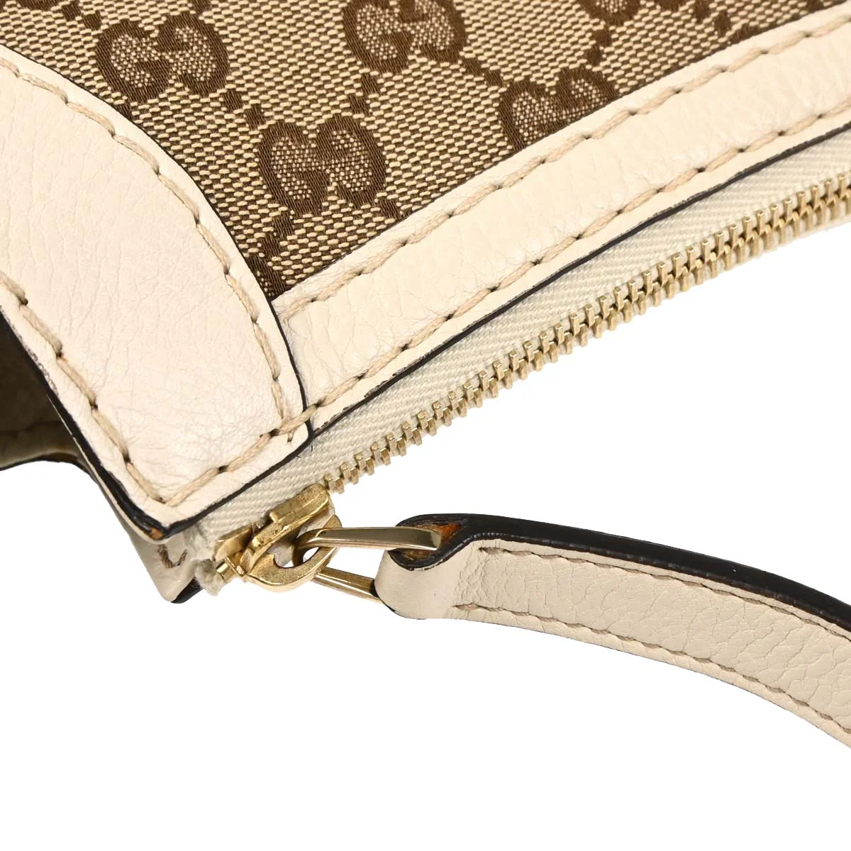 Gucci Beige GG Hobo Handbag - Image 7