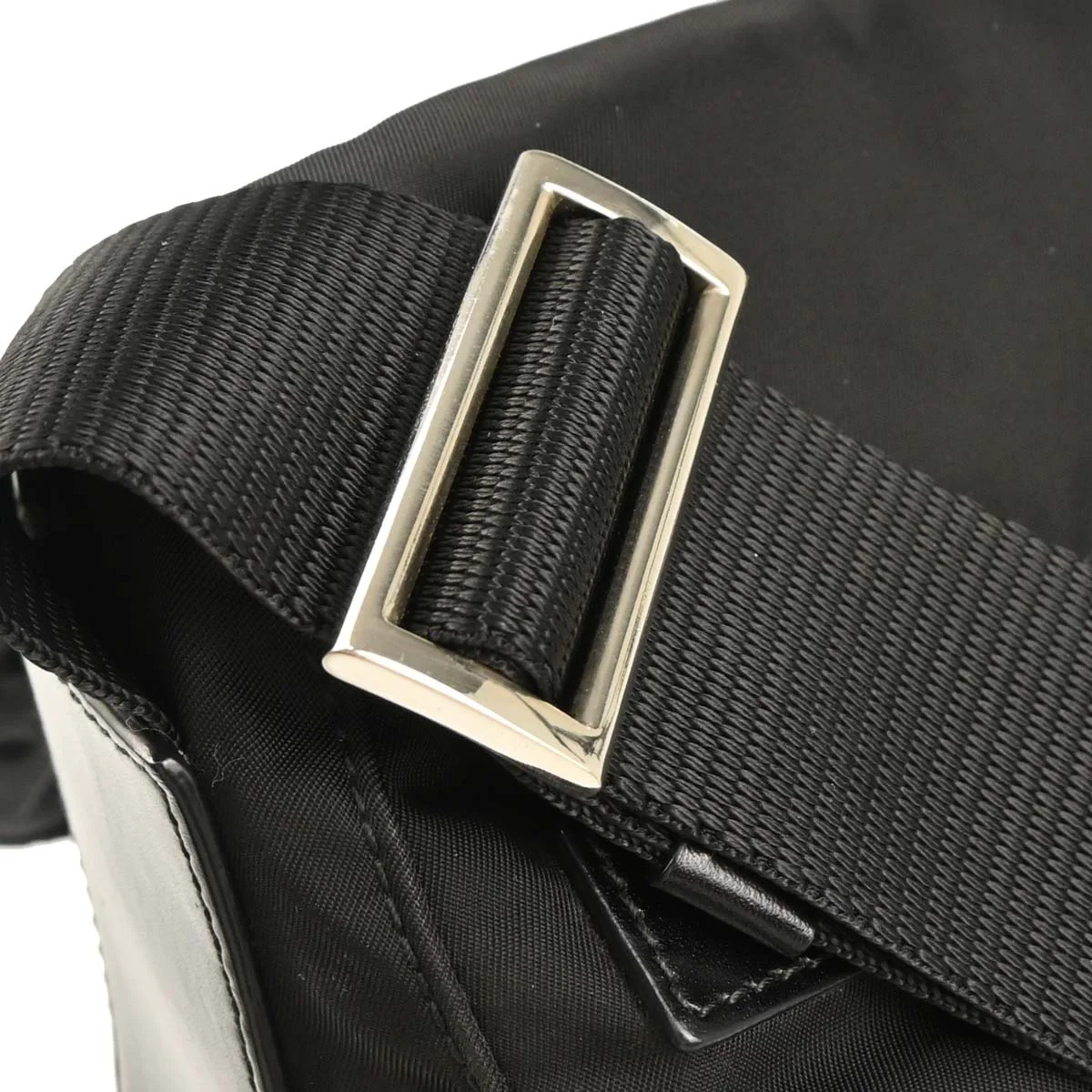 Prada Black Nylon Shoulder Bag - Image 3