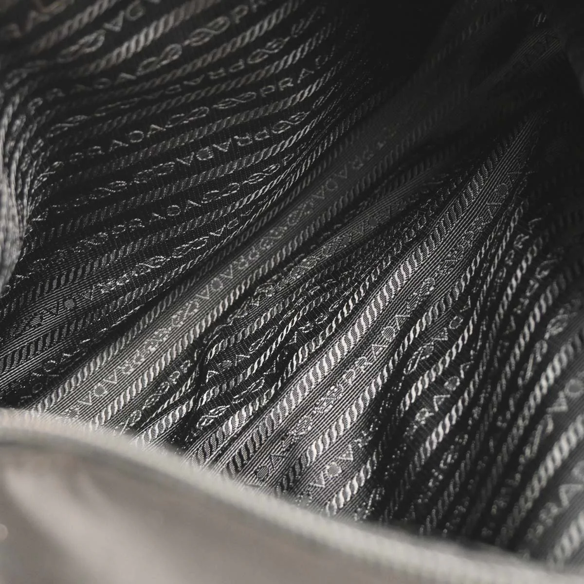 Prada Black Nylon Shoulder Bag - Image 7