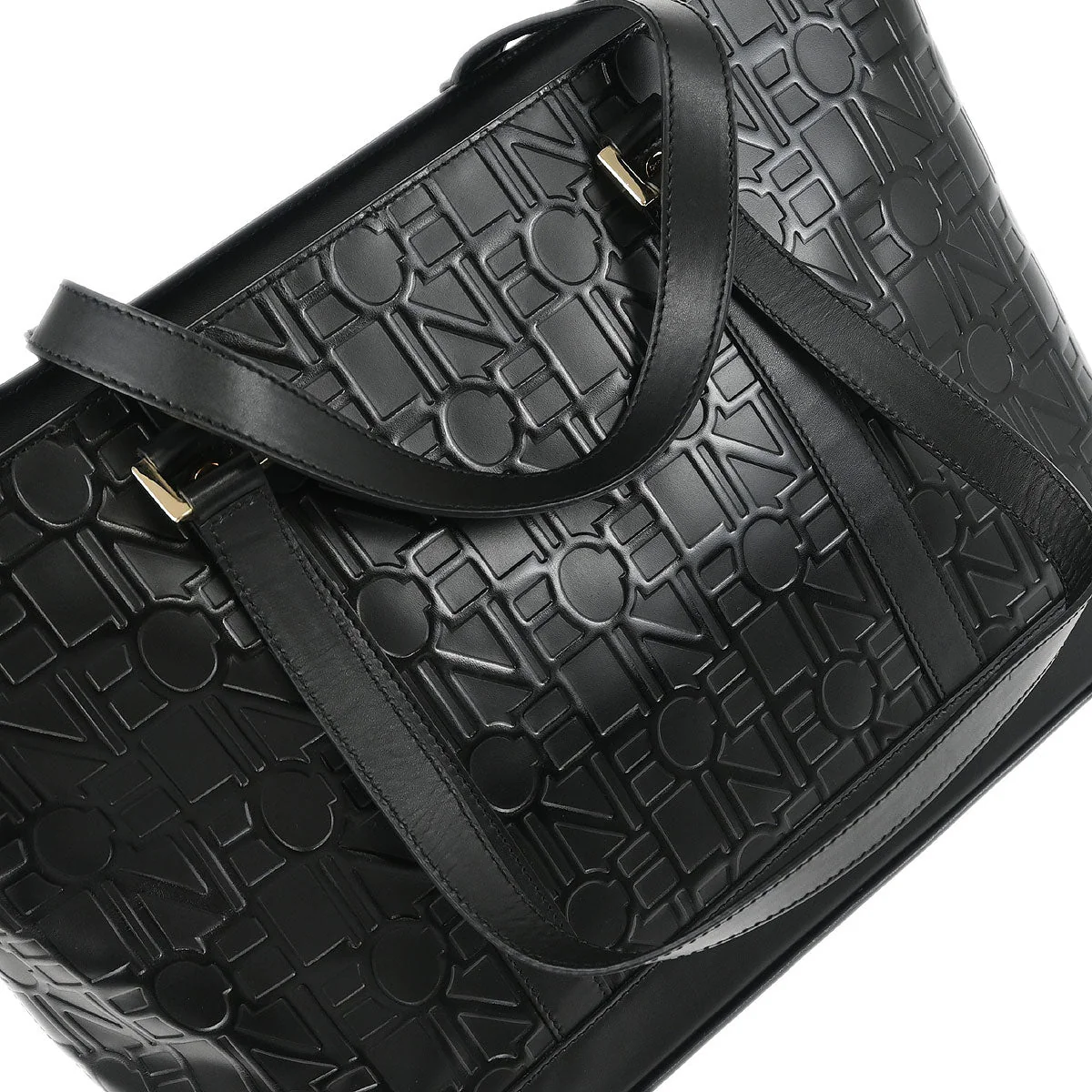 Celine Black Leather Tote Handbag - Image 5