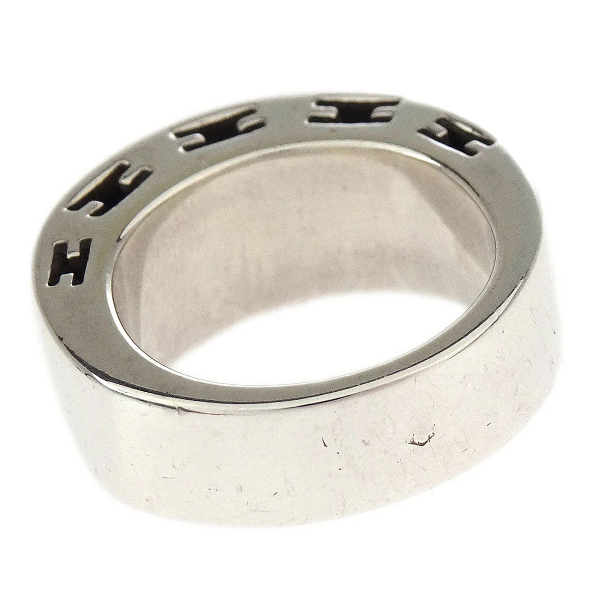Hermes Clarite Ring #49 #47 Ag925 Silver - Image 2