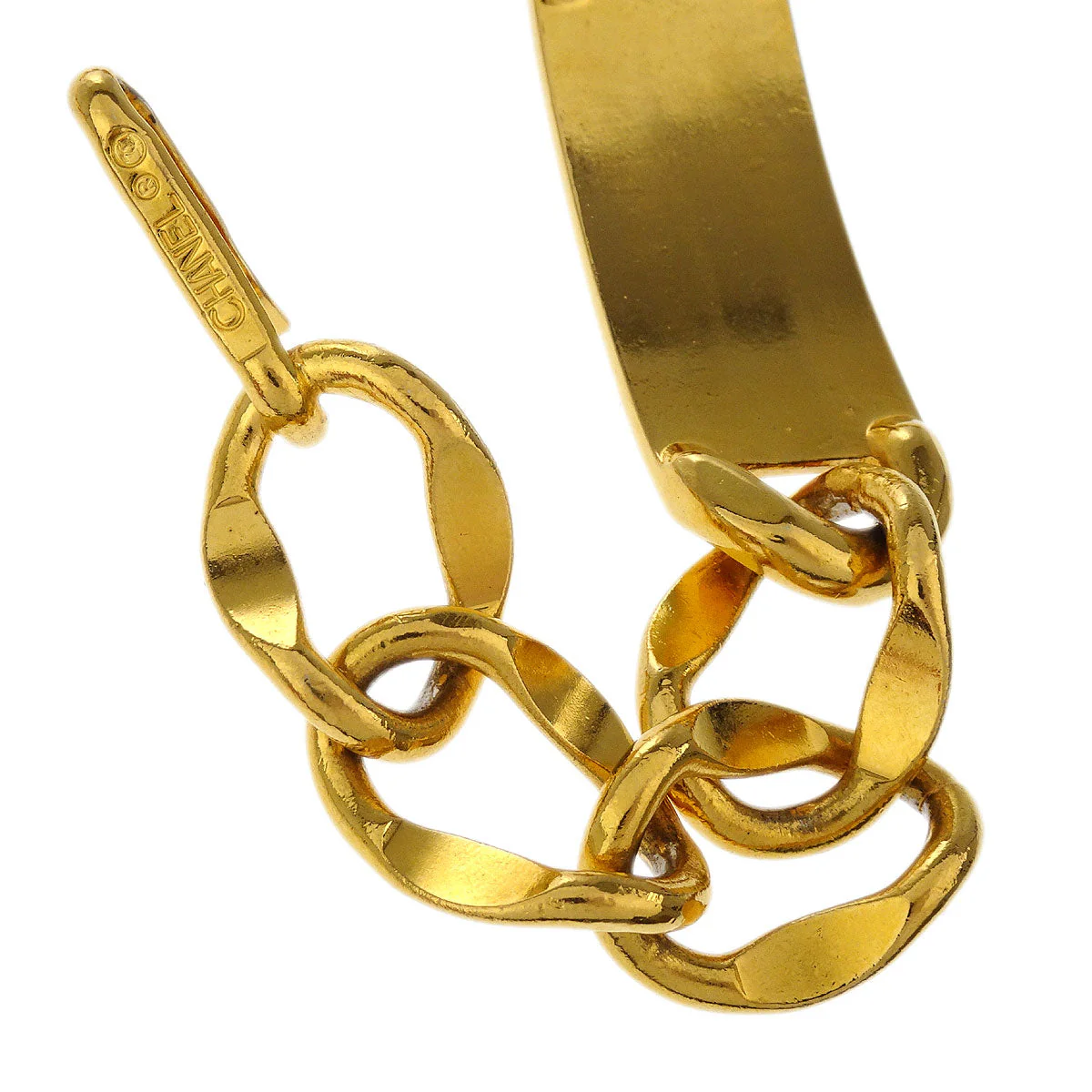 Chanel Chain Belt Medallion Gold Small Good - Image 4