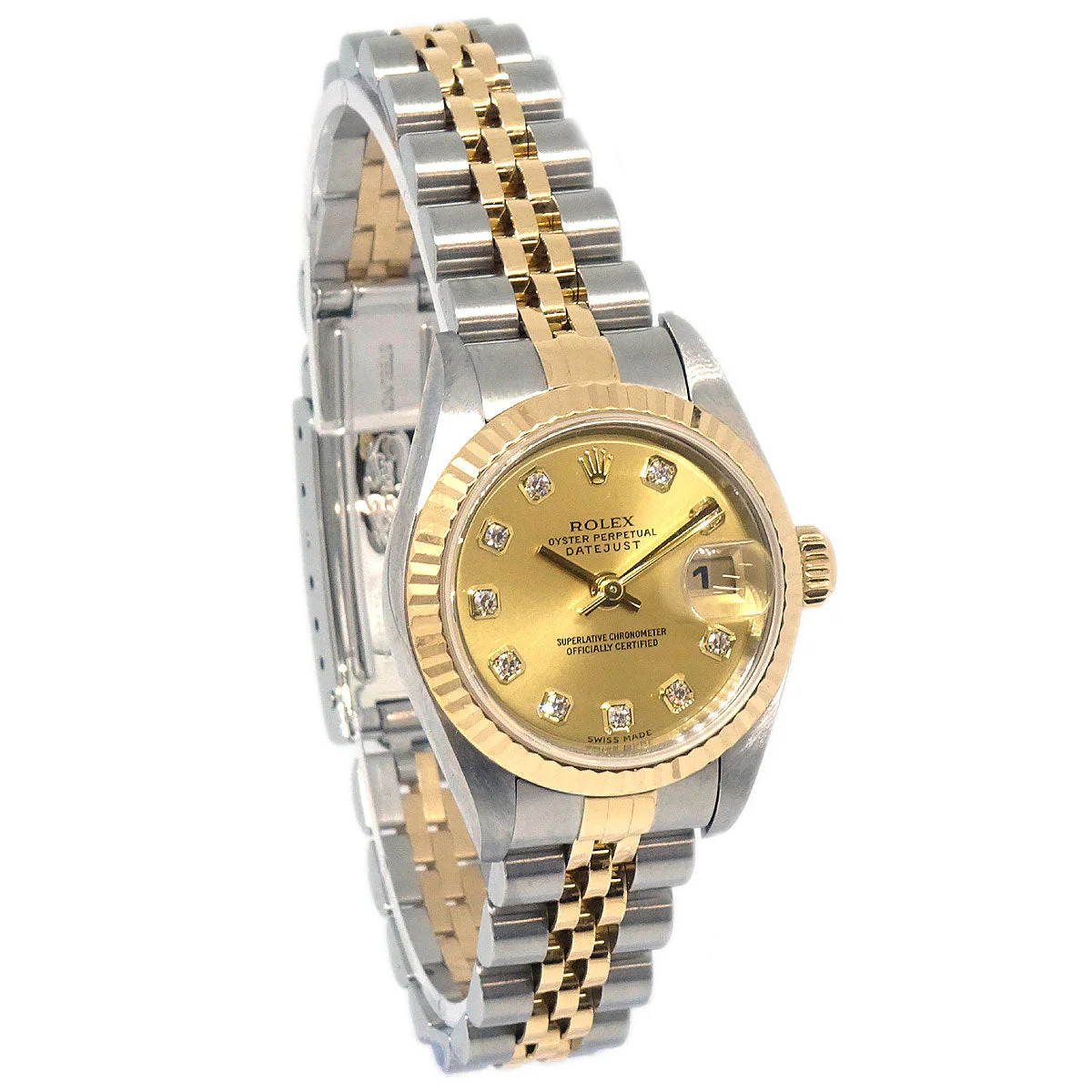 Rolex Oyster Perpetual Datejust 26mm Ref.79173 Self-winding Watch SS 18KYG - Image 2