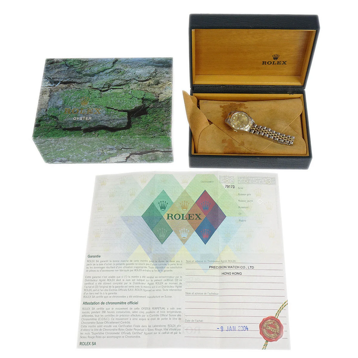 Rolex Oyster Perpetual Datejust 26mm Ref.79173 Self-winding Watch SS 18KYG - Image 3