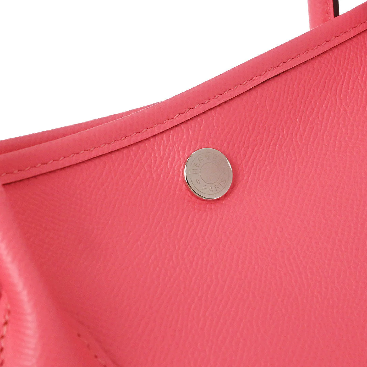 Hermes 2017 Rose Azalee Epsom Garden Party 36 PM Tote Handbag - Image 4