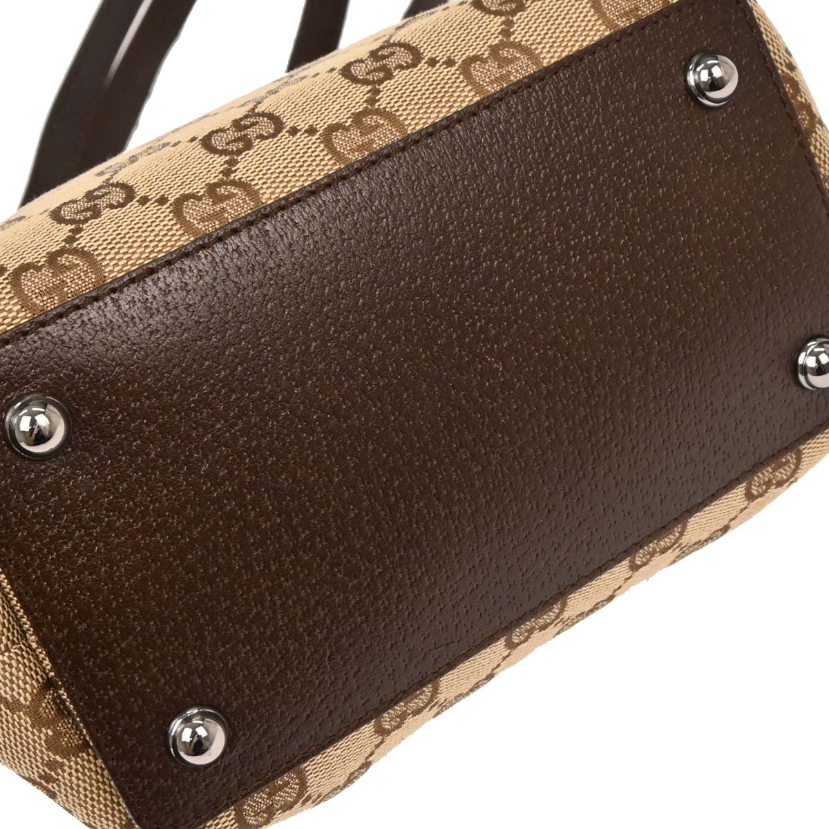 Gucci Beige Canvas GG Tote Handbag - Image 4
