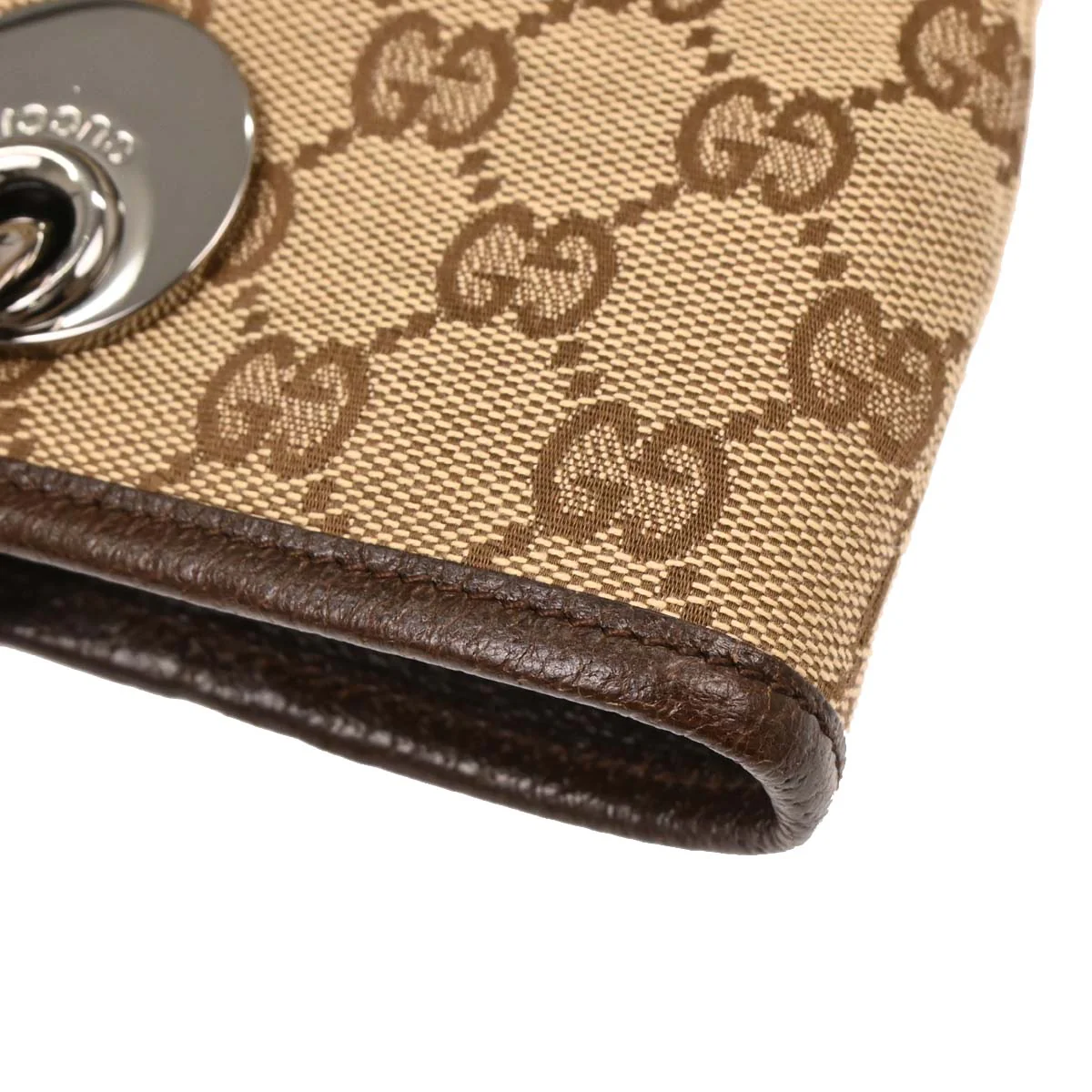 Gucci Beige Canvas GG Tote Handbag - Image 7