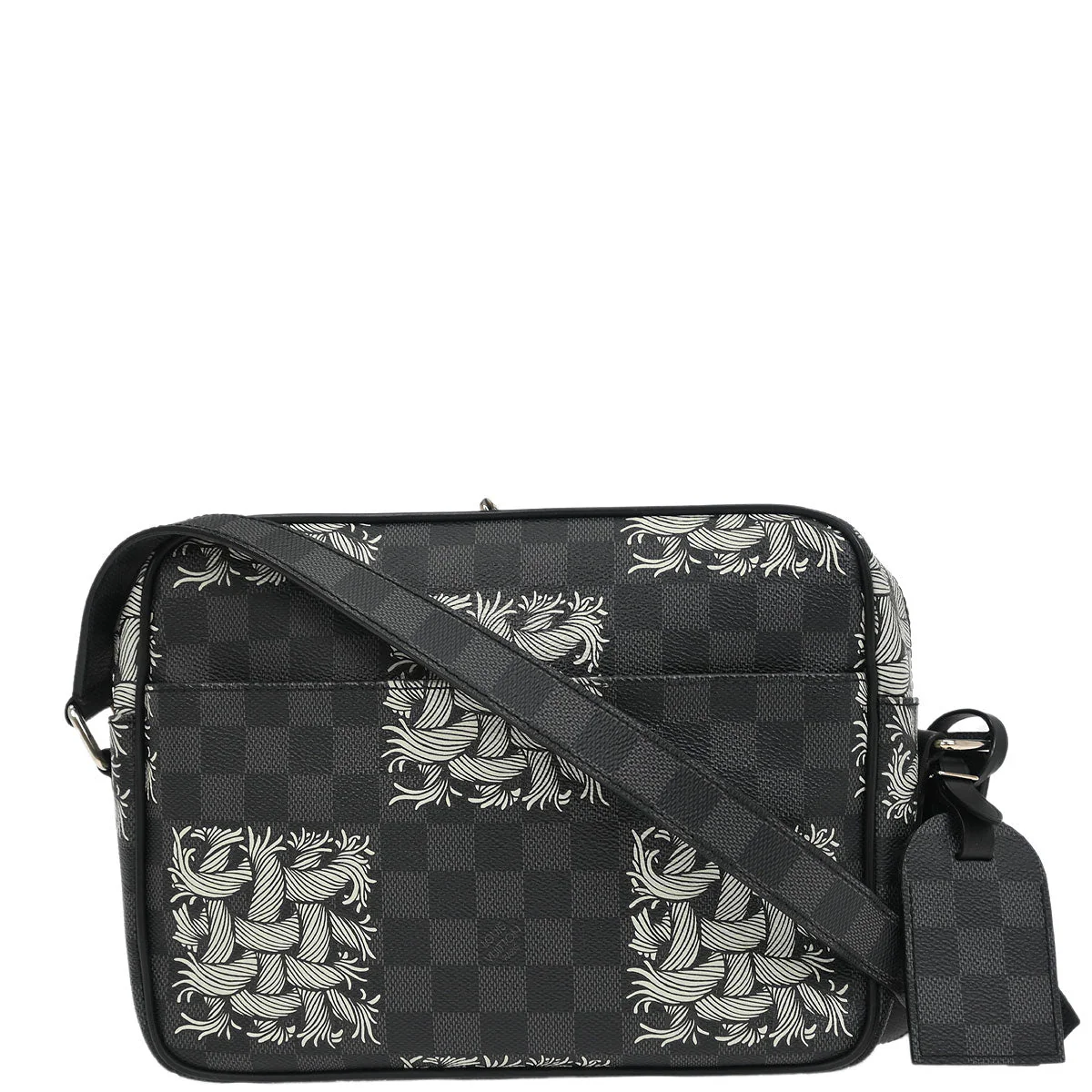 Louis Vuitton 2015 Damier Graphite Christopher Nemeth Nile PM Shoulder Bag N41572 - Image 2