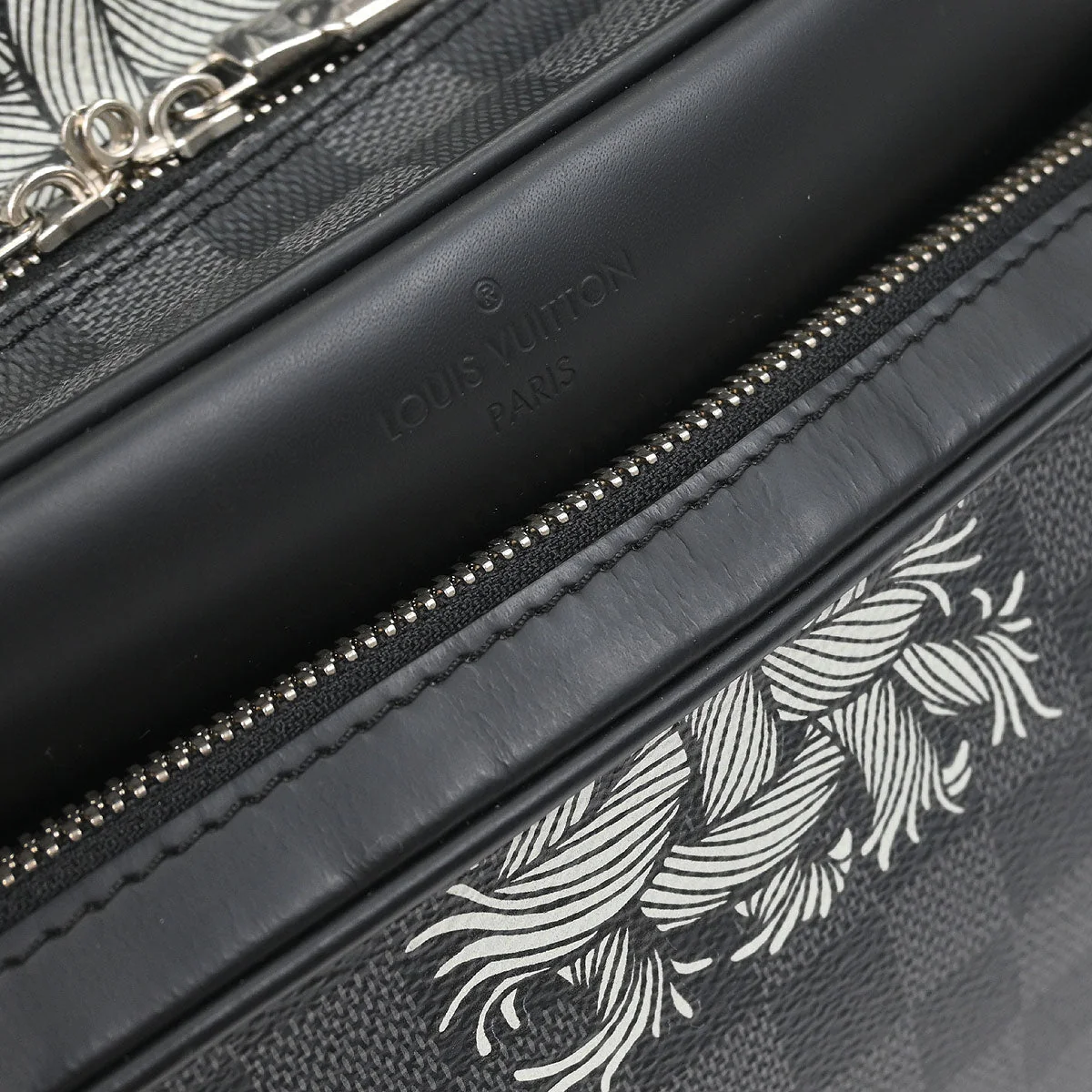 Louis Vuitton 2015 Damier Graphite Christopher Nemeth Nile PM Shoulder Bag N41572 - Image 7