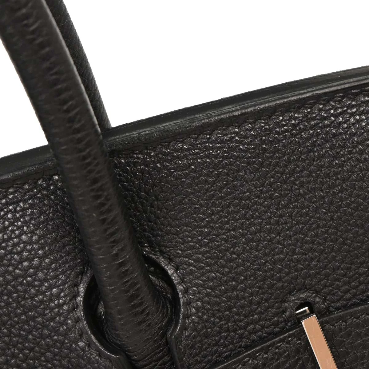 Hermes 2002 Black Togo Birkin 30 Handbag - Image 7
