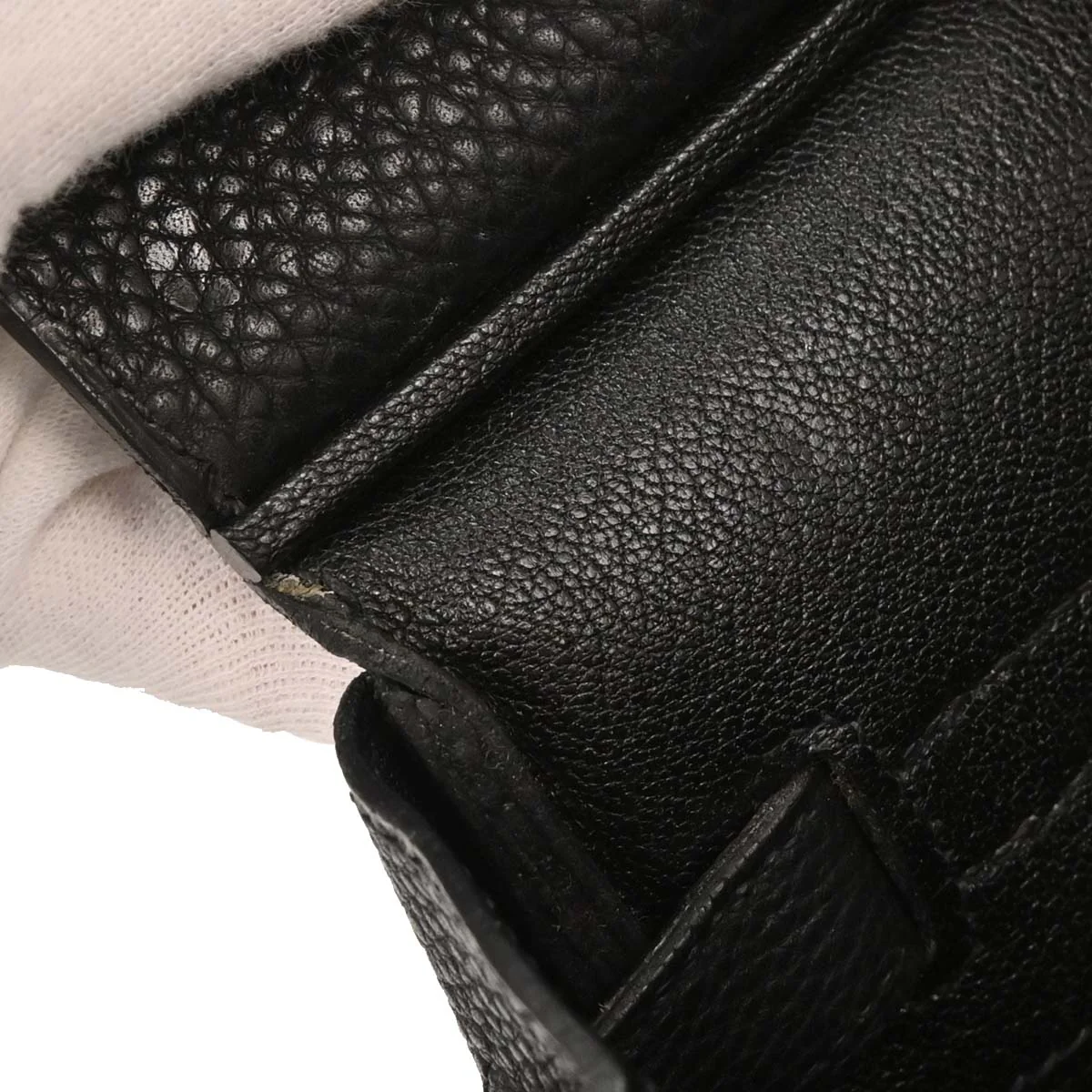 Hermes 2002 Black Togo Birkin 30 Handbag - Image 9