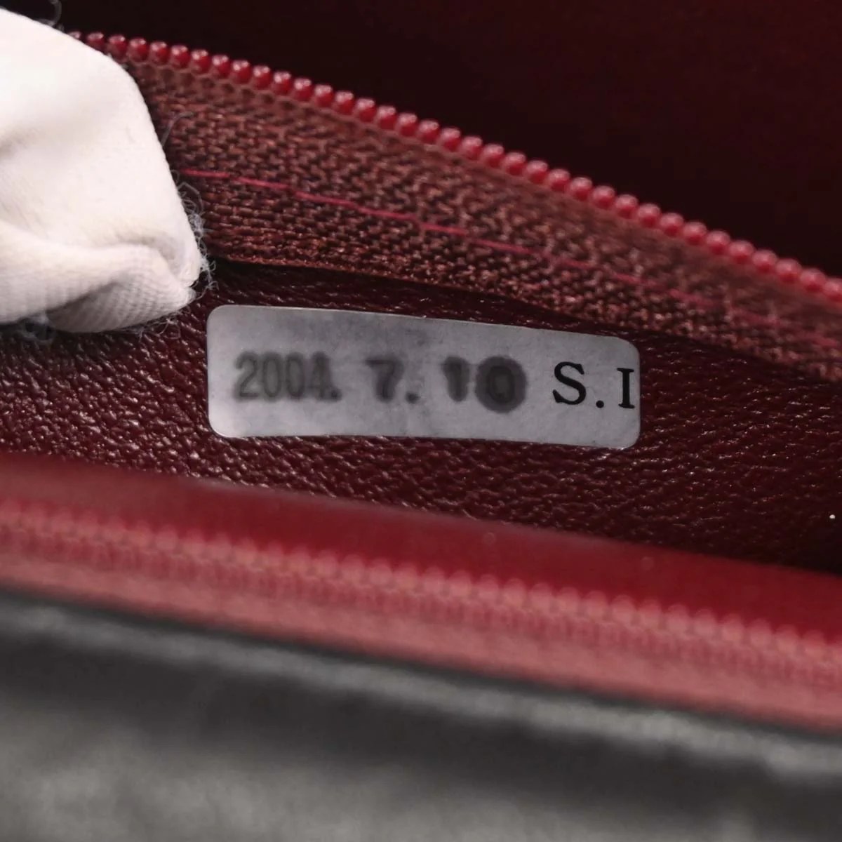 Chanel 2003-2004 Black Lambskin Turnlock Small Half Flap Shoulder Bag - Image 9