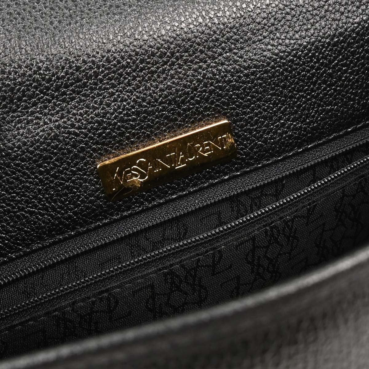 Yves Saint Laurent Black Shoulder Bag - Image 9