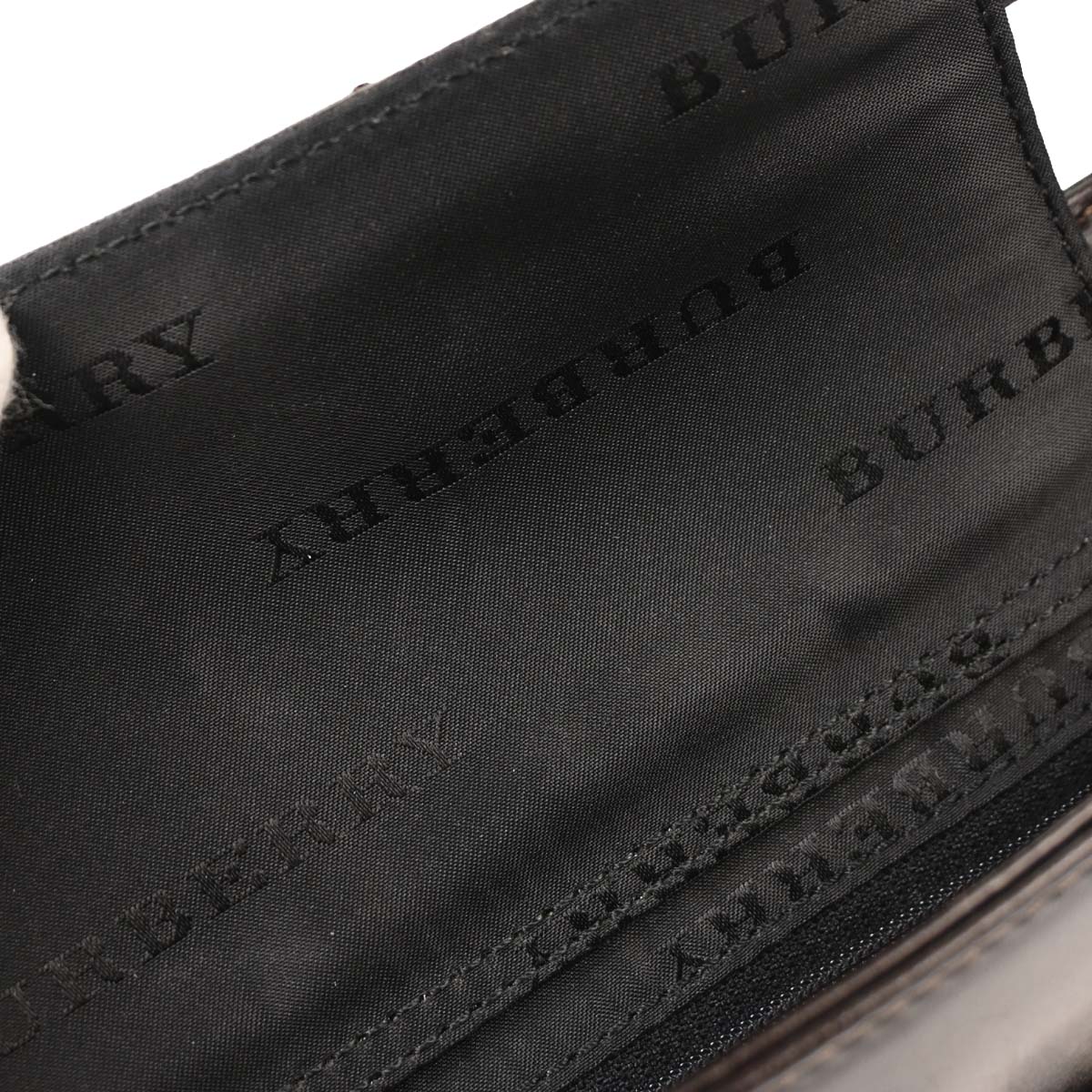 Burberry Beige Burberry Check Handbag - Image 9