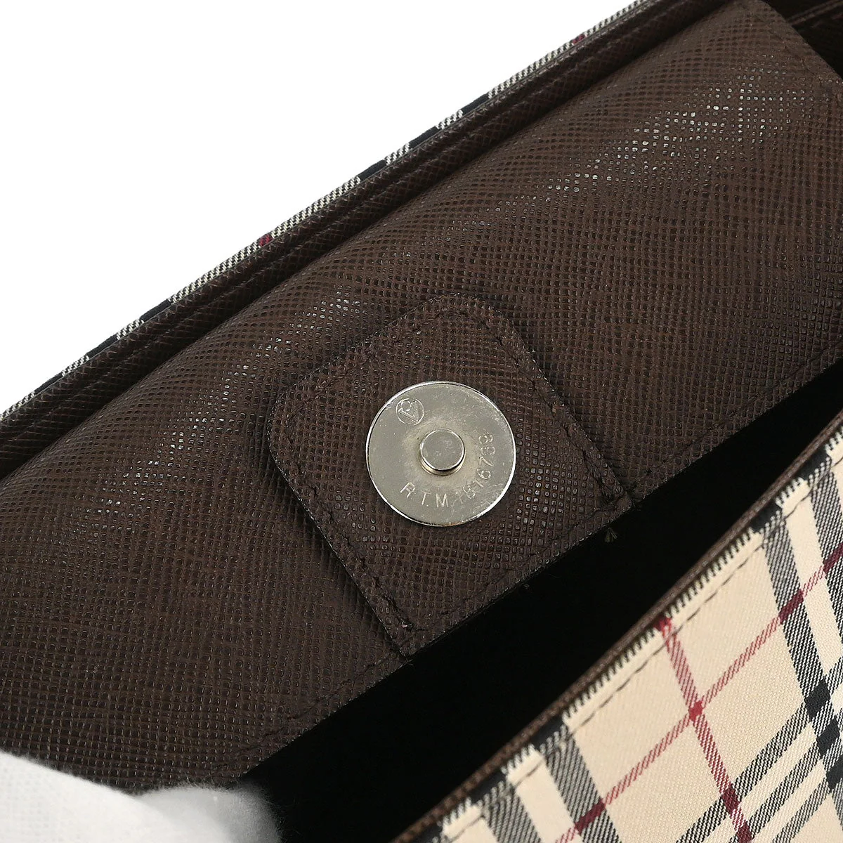Burberry Beige Burberry Check Tote Handbag - Image 8