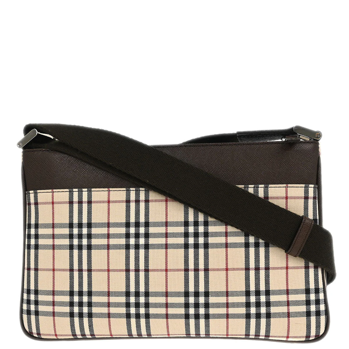Burberry Beige Burberry Check Shoulder Bag - Image 2