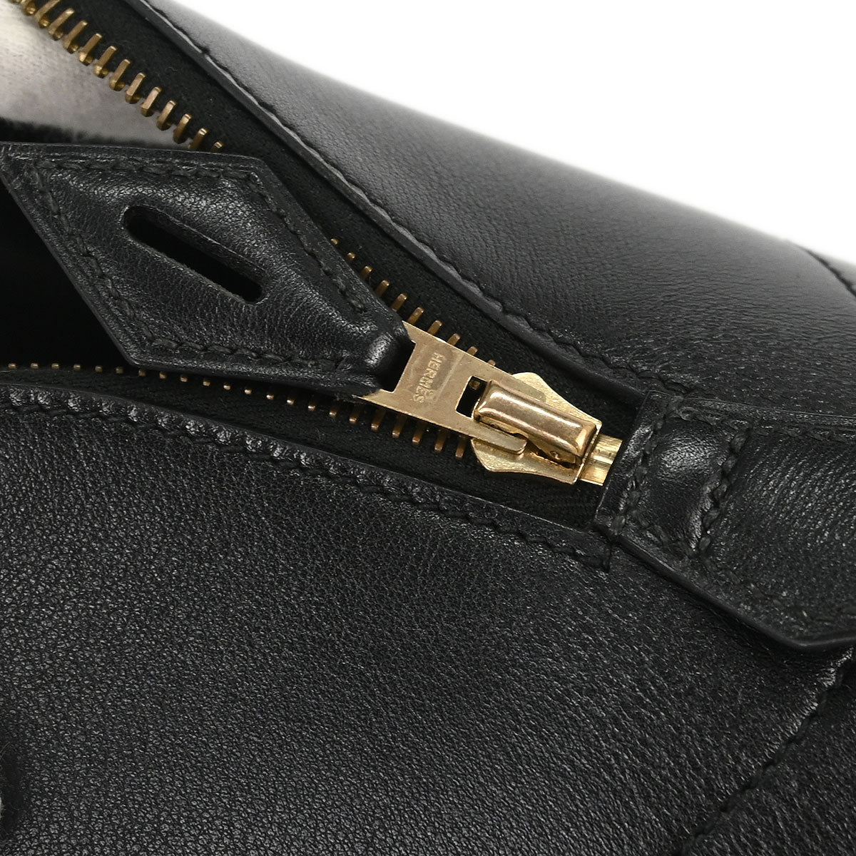 Hermes Black Sikkim Bolide 35 Handbag 2way Shoulder - Image 10
