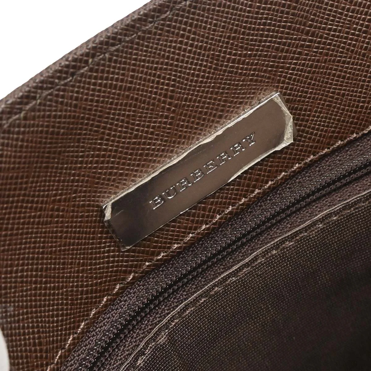 Burberry Beige Brown Burberry Check Tote Handbag - Image 9