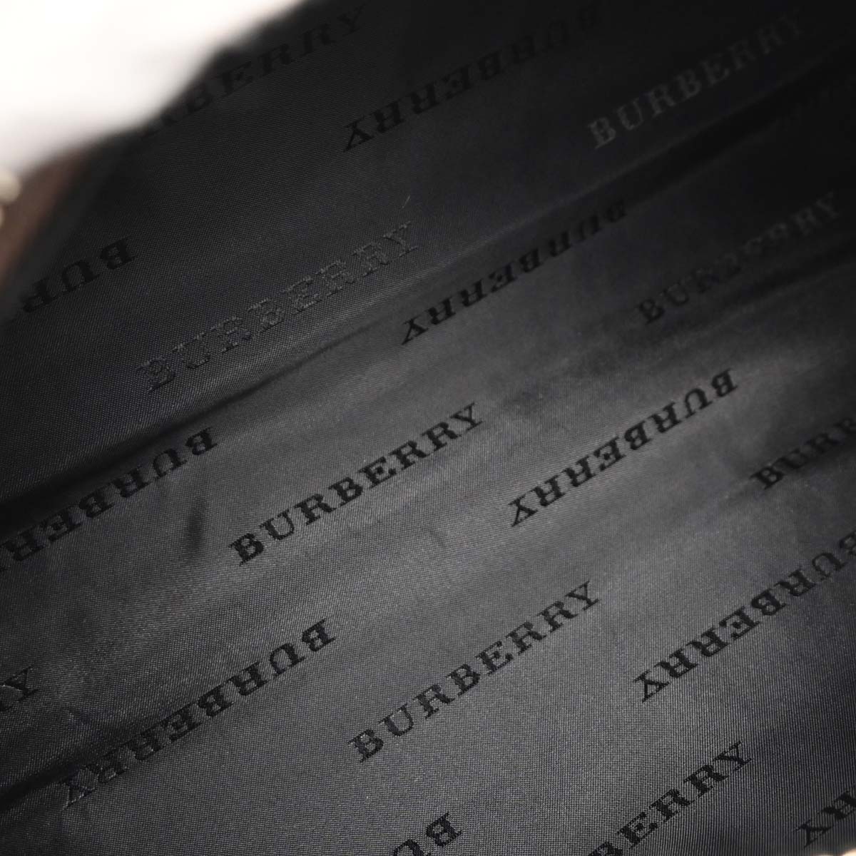 Burberry Beige Burberry Check Handbag - Image 9