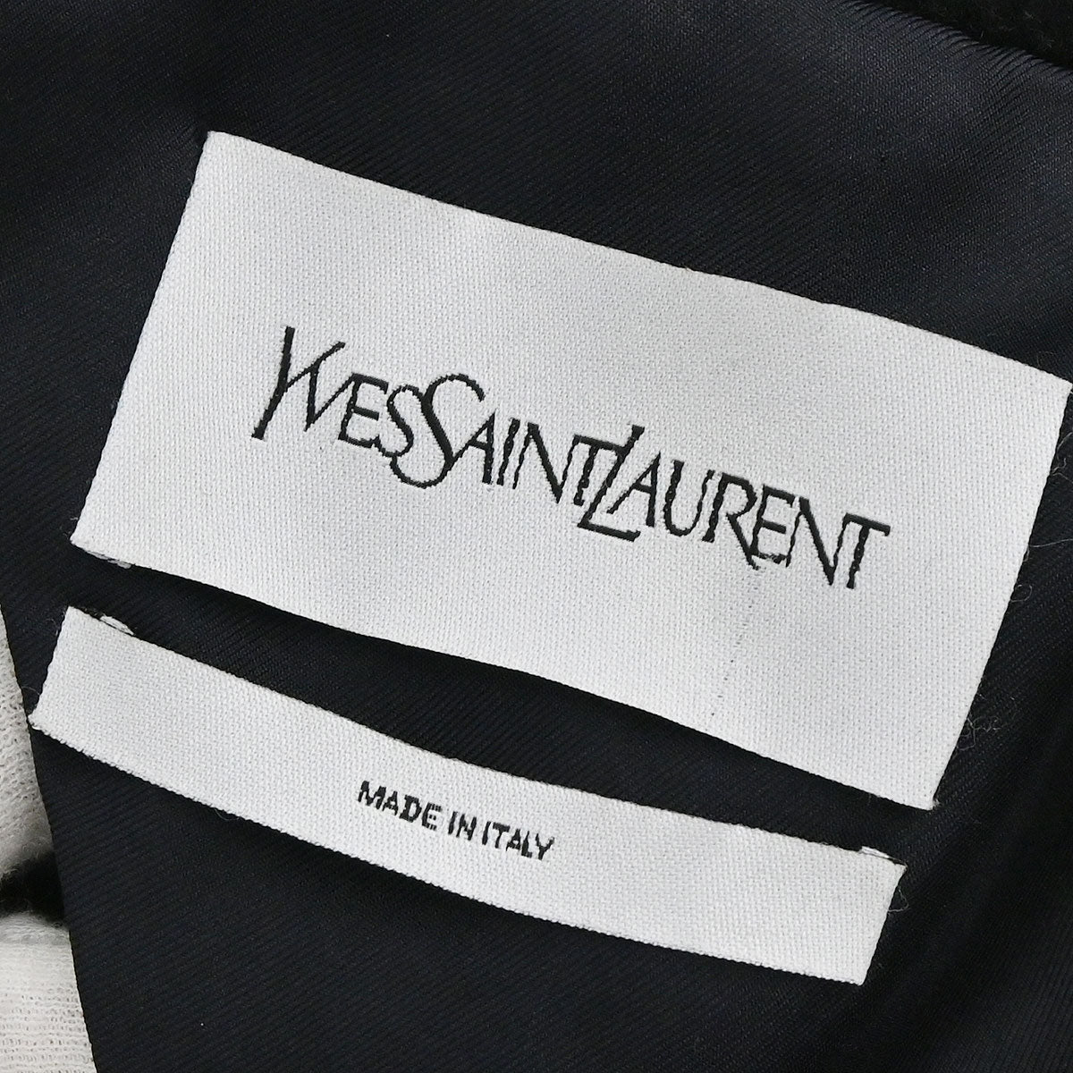 Yves Saint Laurent 2012 Coat Black #F34 - Image 17