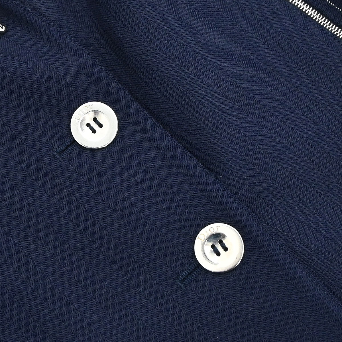 Christian Dior 2004 Single Breasted Jacket Navy #40 - Image 7