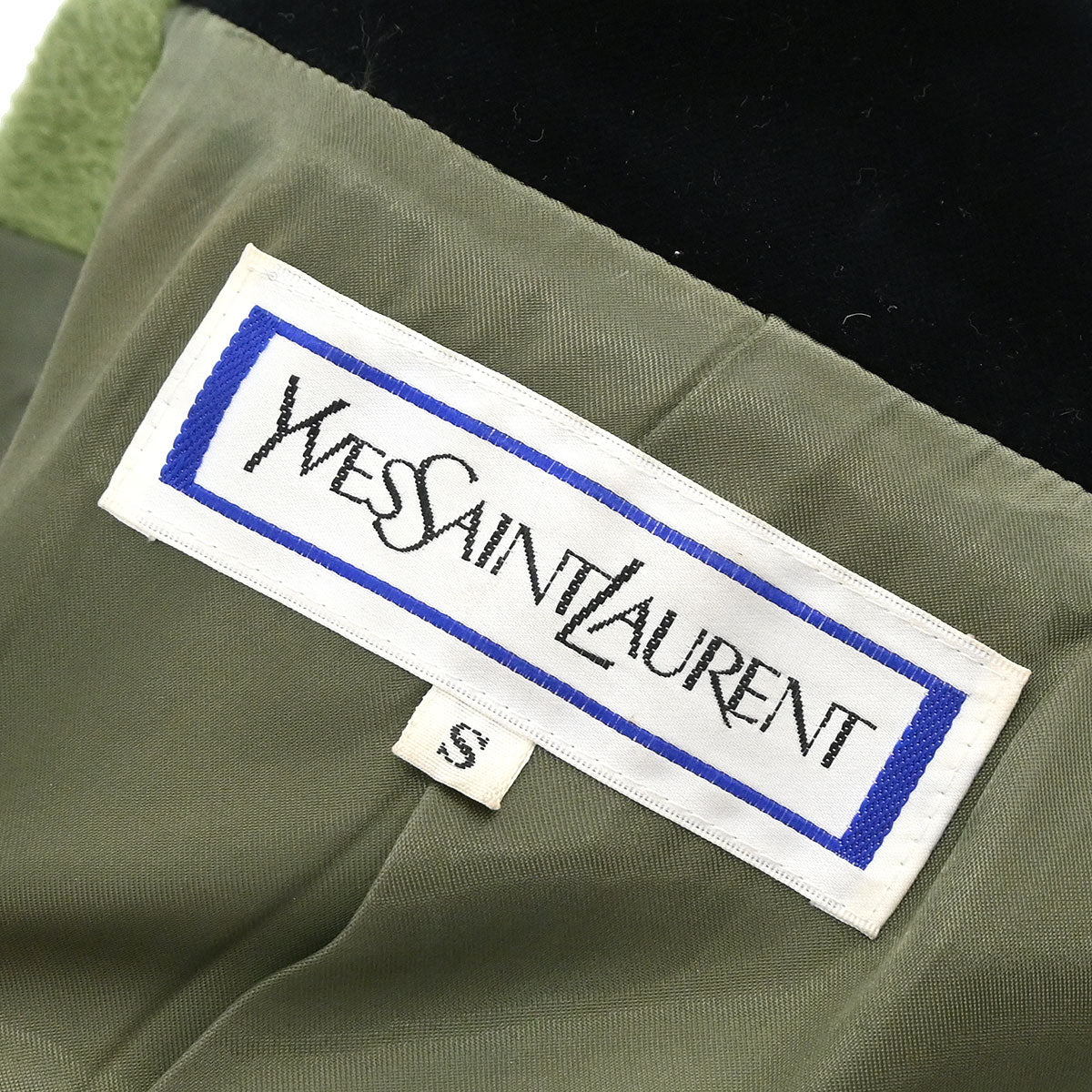 Yves Saint Laurent Coat Green #S - Image 20