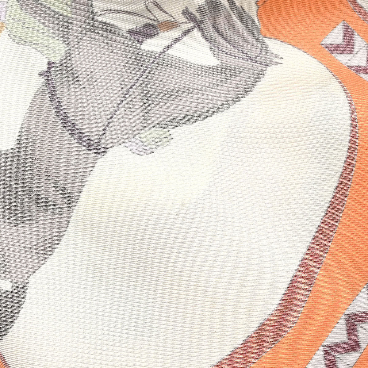 Hermes Shirt Blouse Orange #44 - Image 13