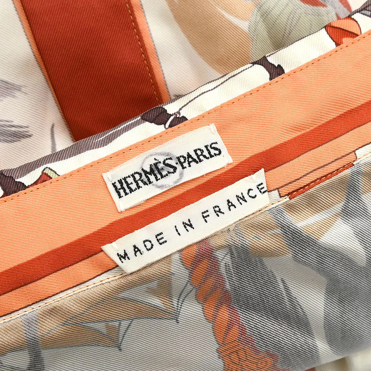 Hermes Shirt Blouse Orange #44 - Image 16
